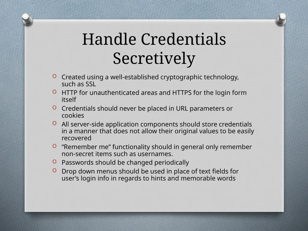 Chapter 6 Attacking Authentication Adam Fremd - slide 60 of 70