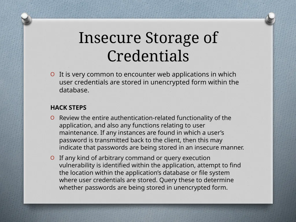 Chapter 6 Attacking Authentication Adam Fremd - slide 57 of 70