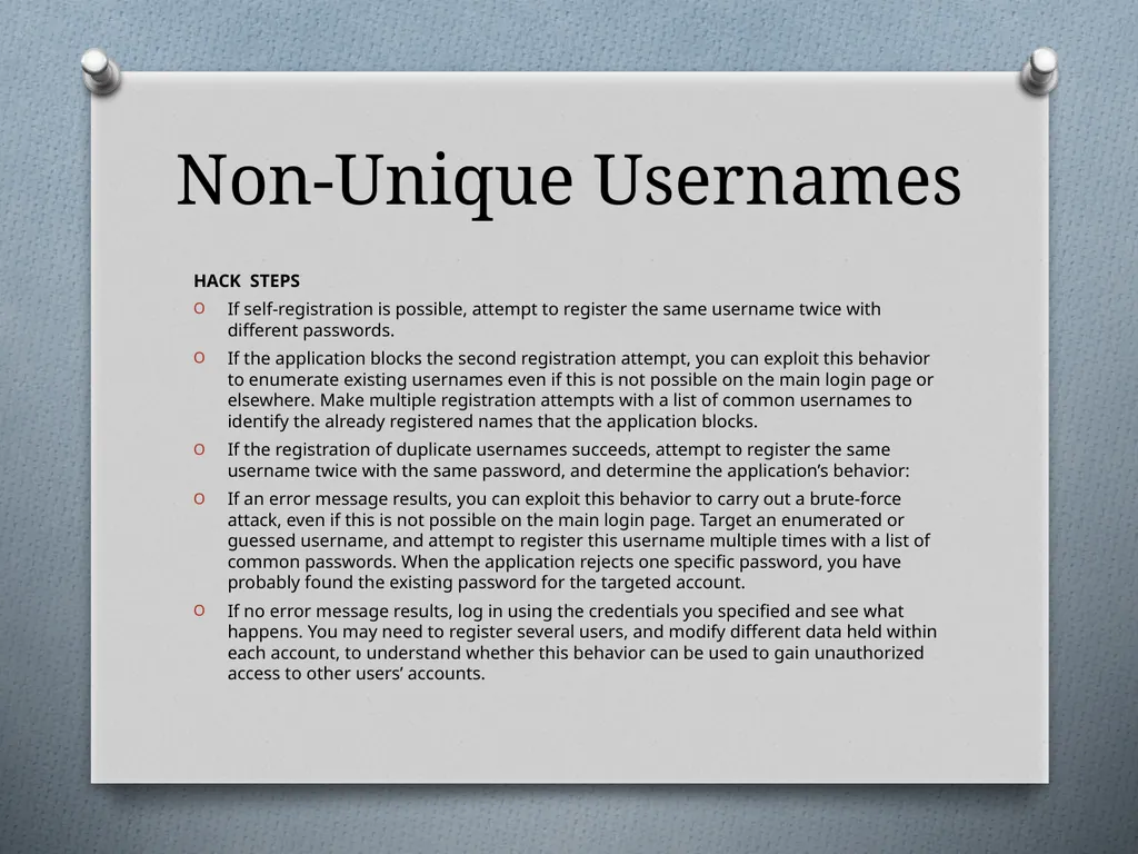 Chapter 6 Attacking Authentication Adam Fremd - slide 43 of 70