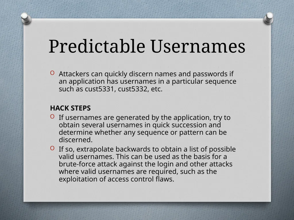 Chapter 6 Attacking Authentication Adam Fremd - slide 44 of 70