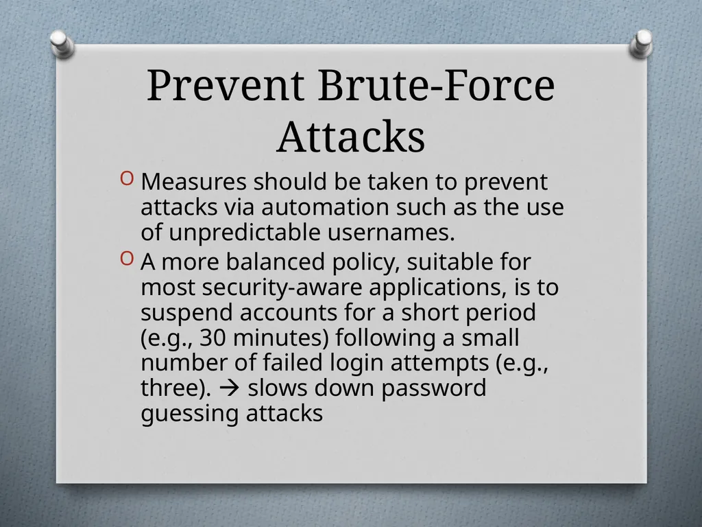 Chapter 6 Attacking Authentication Adam Fremd - slide 64 of 70