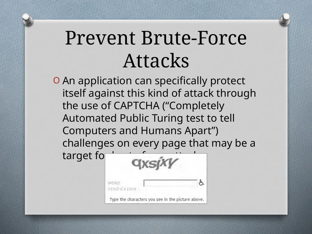 Chapter 6 Attacking Authentication Adam Fremd - slide 66 of 70