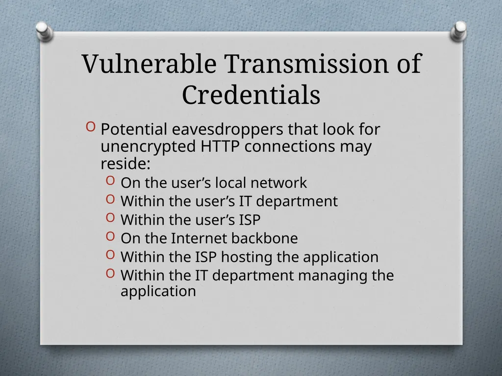 Chapter 6 Attacking Authentication Adam Fremd - slide 17 of 70