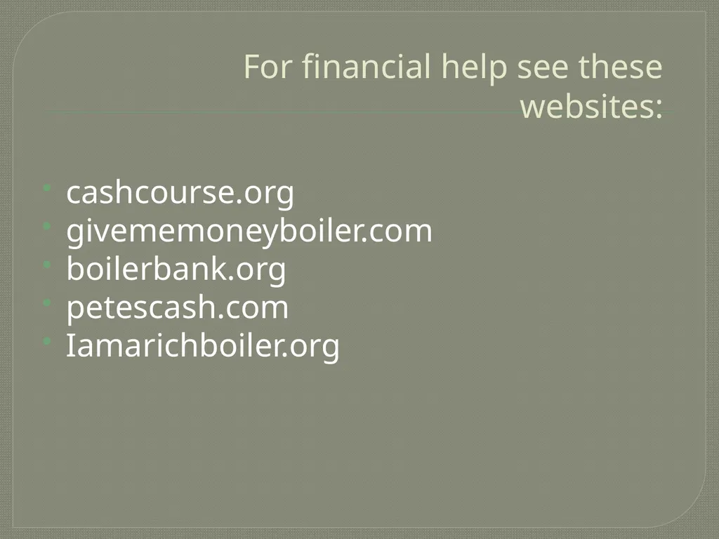 Financial Literacy University Foundations Based on - slide 23 of 23