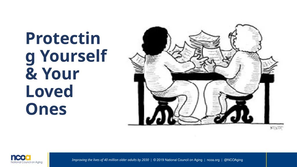 Seniors Against scams Speaker | Date Improving the - slide 18 of 26
