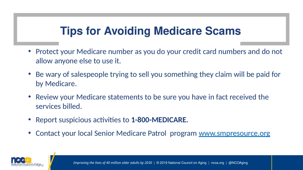 Seniors Against scams Speaker | Date Improving the - slide 14 of 26