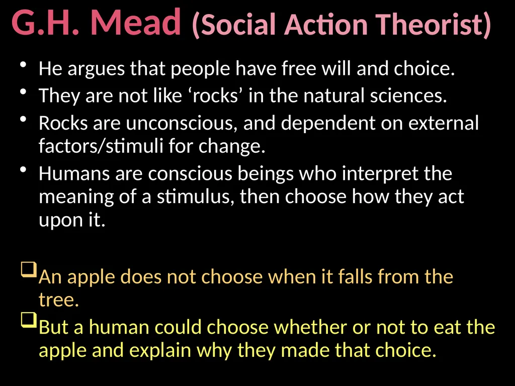 Interpretivism Structure Vs Action Interactionism: - slide 10 of 77