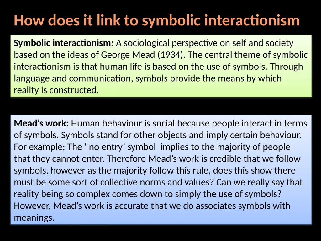 Interpretivism Structure Vs Action Interactionism: - slide 57 of 77