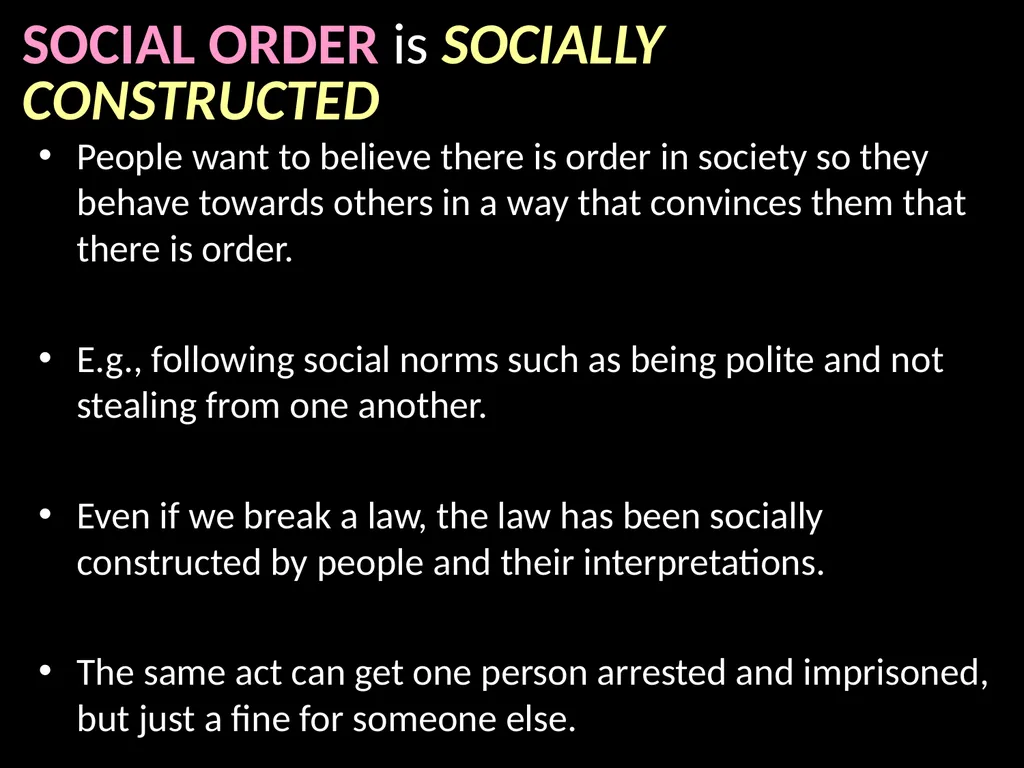 Interpretivism Structure Vs Action Interactionism: - slide 36 of 77