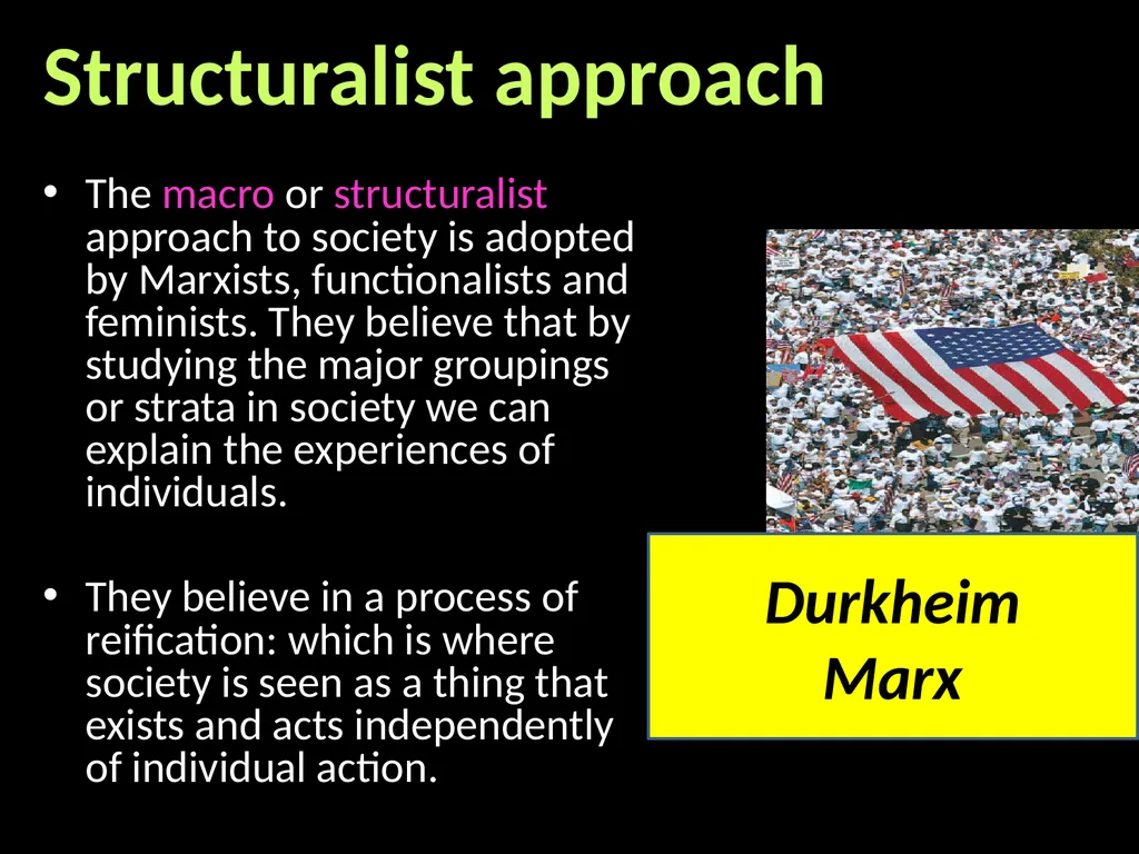 Interpretivism Structure Vs Action Interactionism: - slide 68 of 77