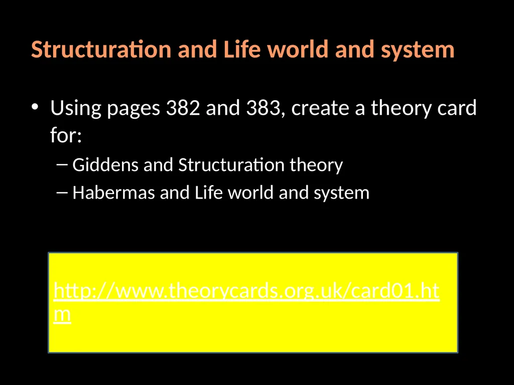 Interpretivism Structure Vs Action Interactionism: - slide 72 of 77
