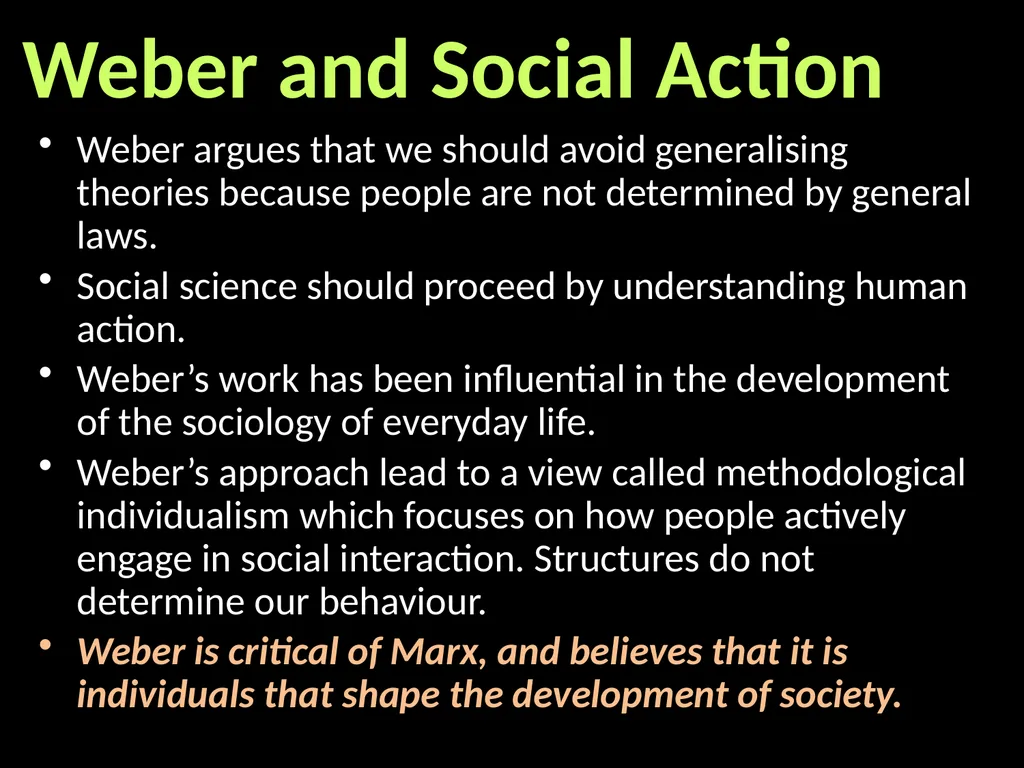 Interpretivism Structure Vs Action Interactionism: - slide 50 of 77