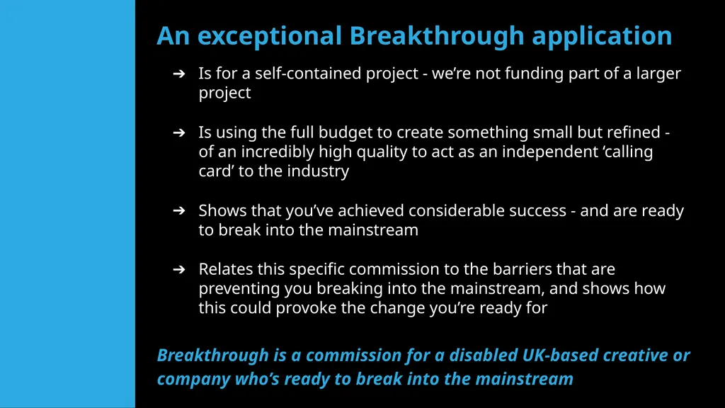 CRIPtic 2024 CRIPtic Arts 2025 Artist Q&A Plan - slide 12 of 18