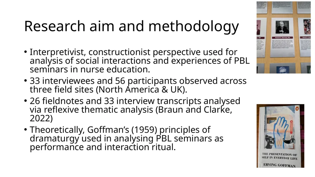 What’s the problem? A focused ethnography - slide 2 of 5
