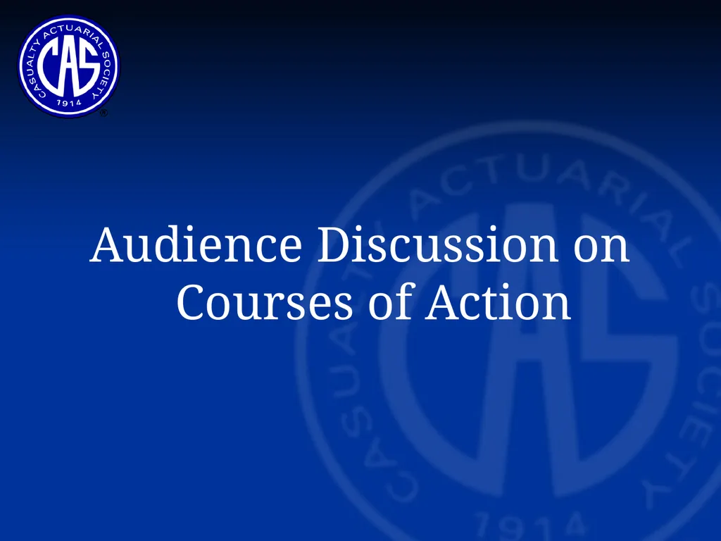 Skit on Ratemaking Committee on Professionalism - slide 18 of 23
