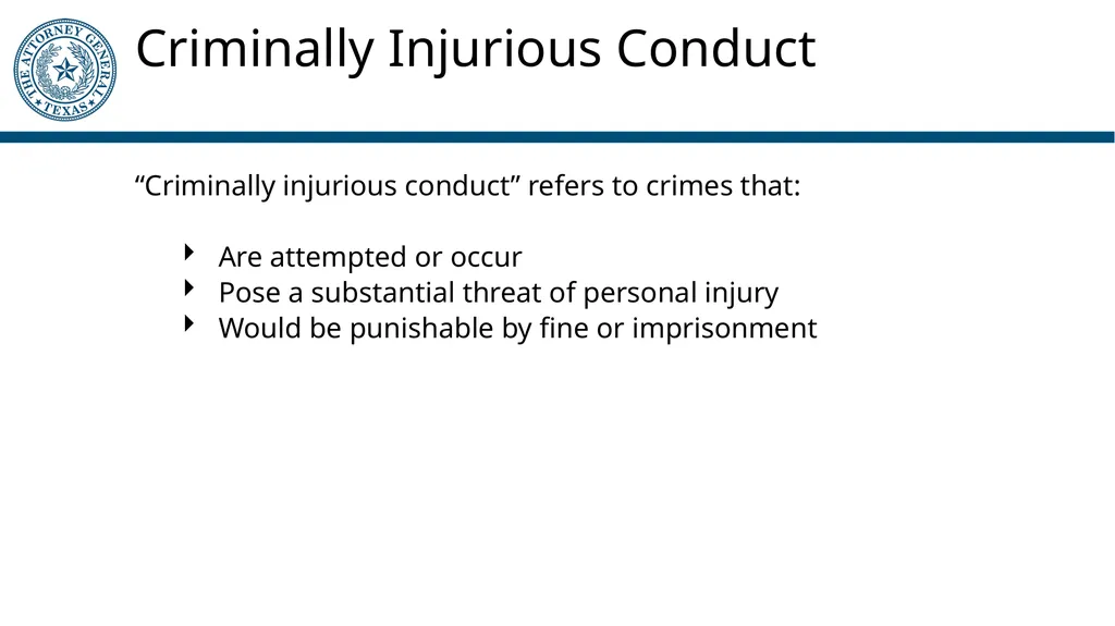 Crime Victims’ Compensation Program General - slide 17 of 61