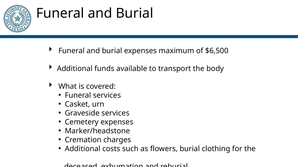 Crime Victims’ Compensation Program General - slide 37 of 61