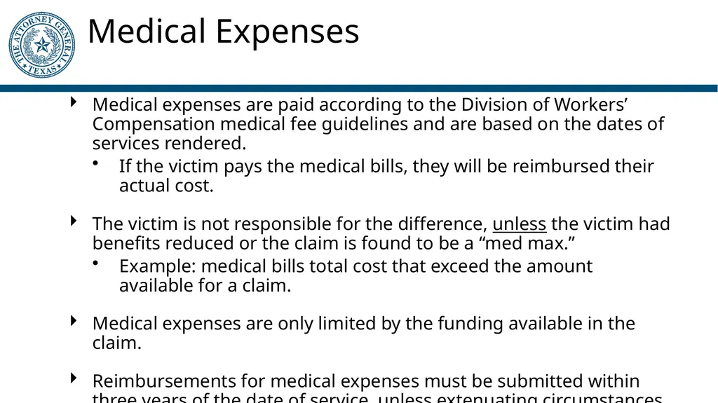 Crime Victims’ Compensation Program General - slide 29 of 61