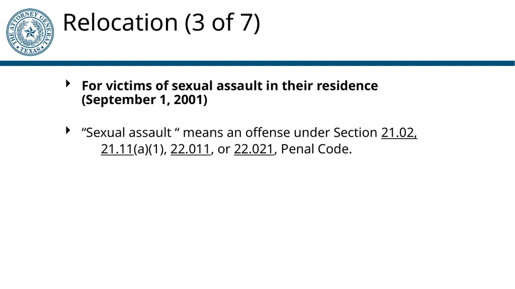 Crime Victims’ Compensation Program General - slide 40 of 61