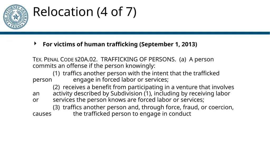 Crime Victims’ Compensation Program General - slide 41 of 61