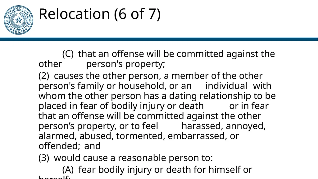 Crime Victims’ Compensation Program General - slide 43 of 61
