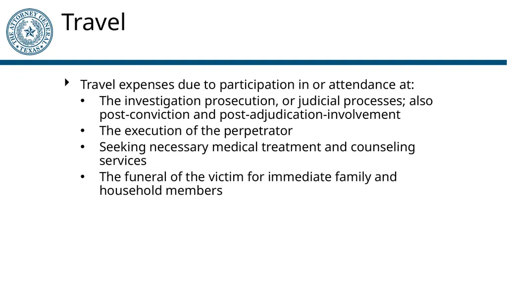 Crime Victims’ Compensation Program General - slide 32 of 61