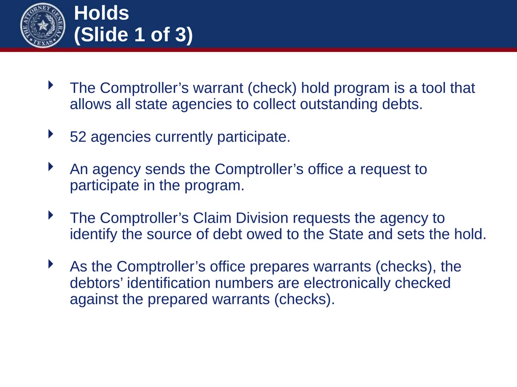 Crime Victims’ Compensation Conference Advanced - slide 82 of 92