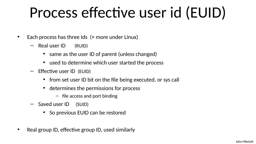 Secure Architecture Principles CS 155 Spring 2018 - slide 48 of 73