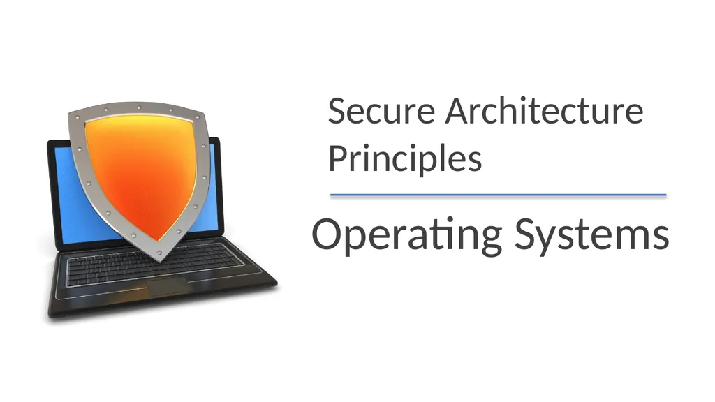 Secure Architecture Principles CS 155 Spring 2018 - slide 43 of 73
