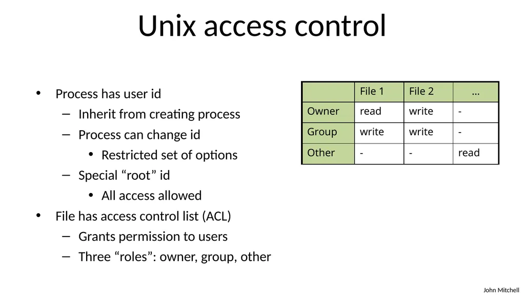 Secure Architecture Principles CS 155 Spring 2018 - slide 45 of 73