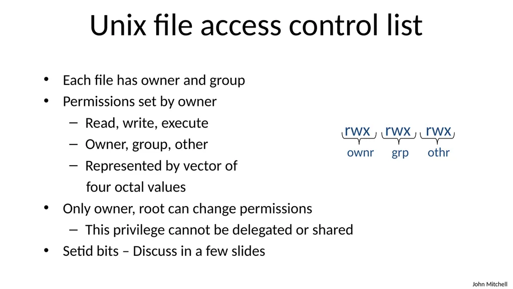 Secure Architecture Principles CS 155 Spring 2018 - slide 46 of 73