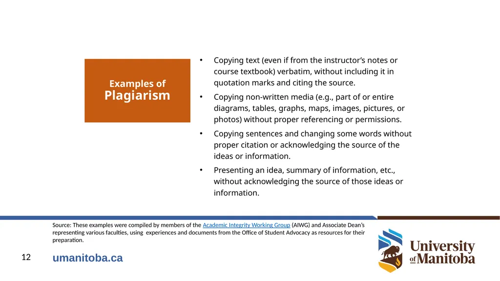 Academic Integrity An important conversation - slide 12 of 28