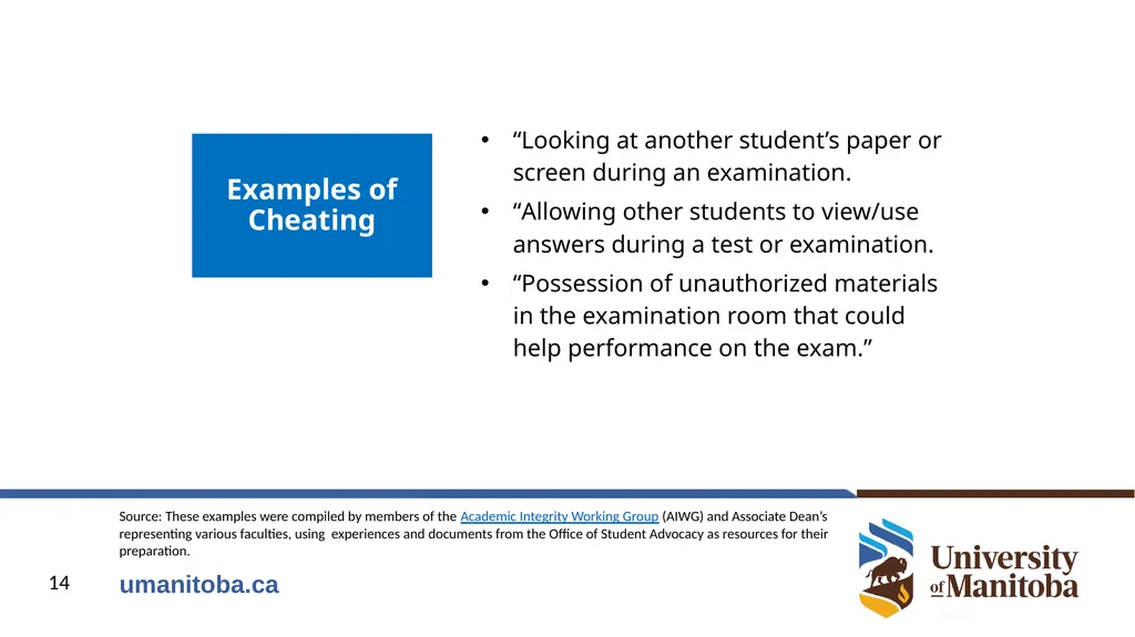 Academic Integrity An important conversation - slide 14 of 28