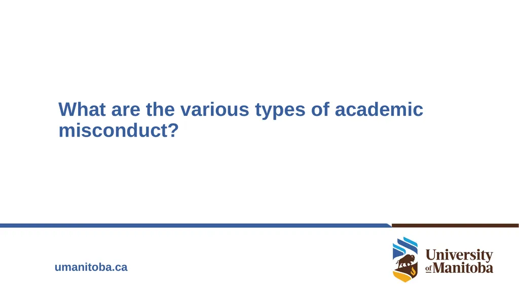 Academic Integrity An important conversation - slide 9 of 28