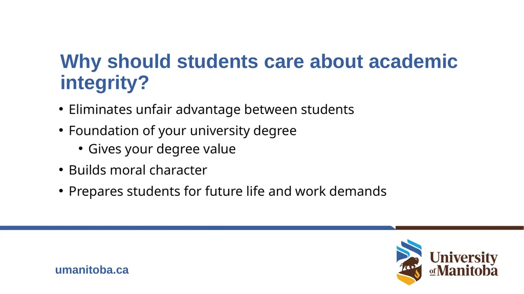 Academic Integrity An important conversation - slide 8 of 28