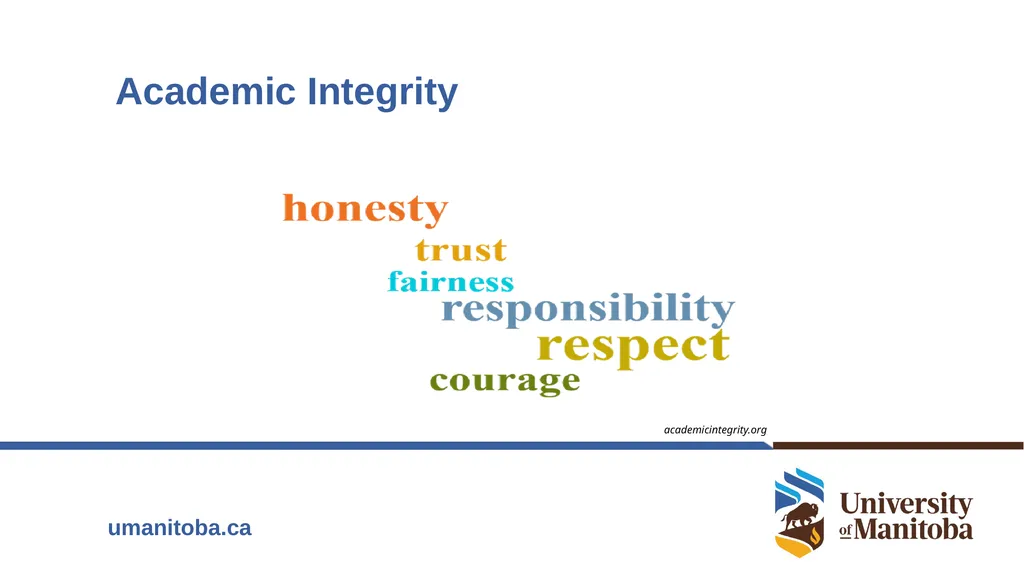 Academic Integrity An important conversation - slide 6 of 28