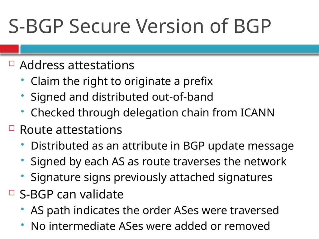 CSE390 – Advanced Computer Networks Lecture 20: - slide 36 of 55