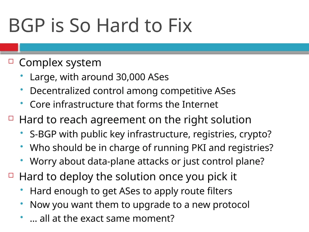 CSE390 – Advanced Computer Networks Lecture 20: - slide 53 of 55