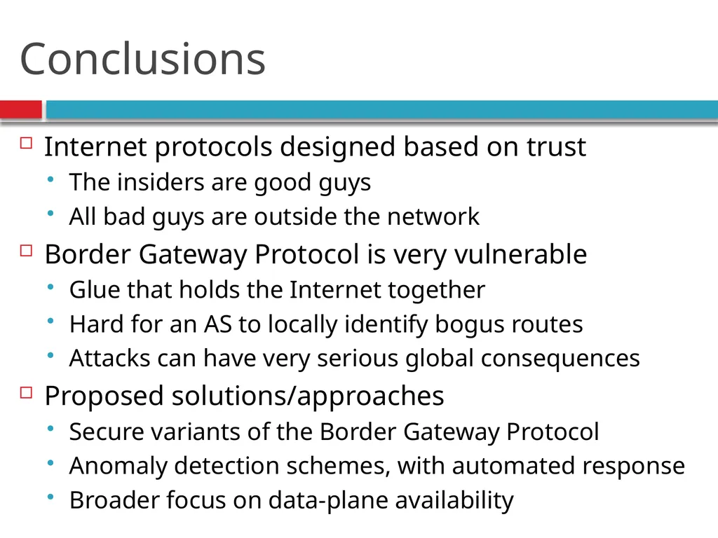 CSE390 – Advanced Computer Networks Lecture 20: - slide 54 of 55