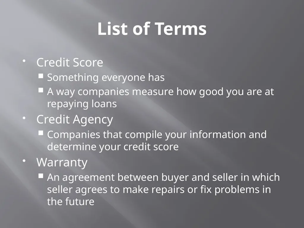 Consumer debt What Is Consumer Debt? Outstanding - slide 9 of 9