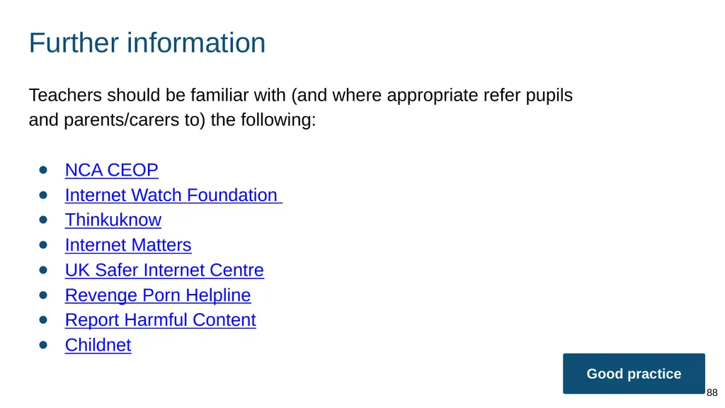 Teaching online relationships (primary), online - slide 88 of 104