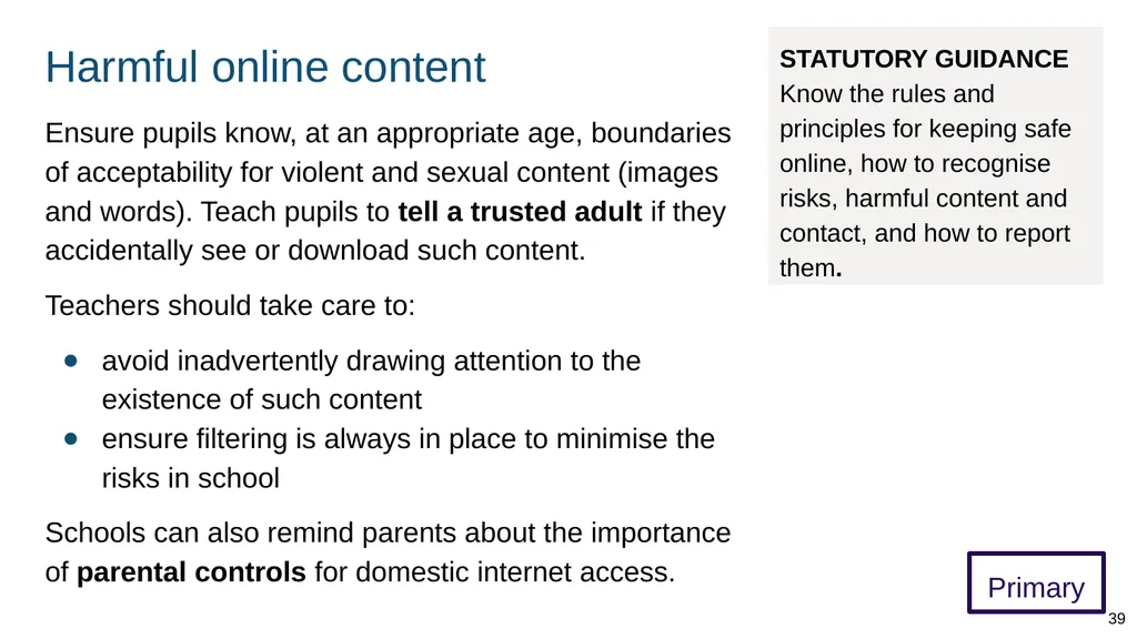 Teaching online relationships (primary), online - slide 39 of 104