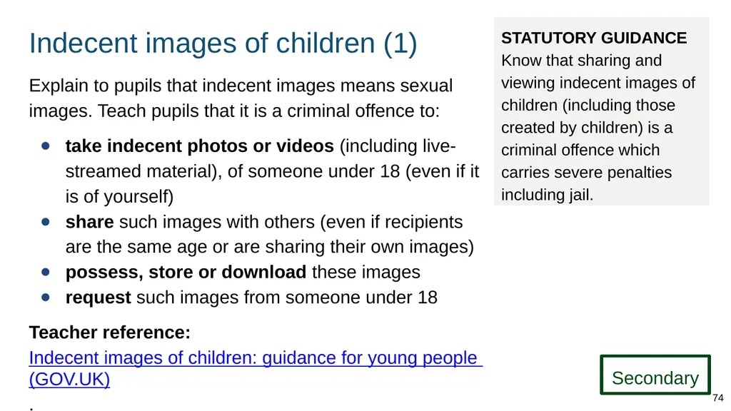 Teaching online relationships (primary), online - slide 74 of 104