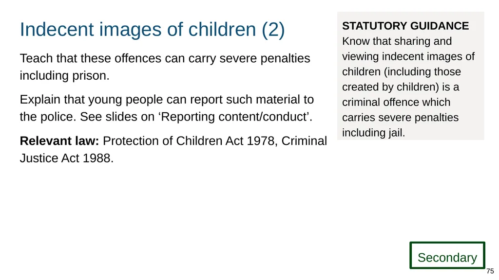 Teaching online relationships (primary), online - slide 75 of 104