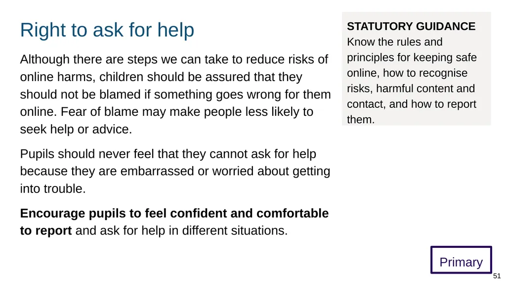 Teaching online relationships (primary), online - slide 51 of 104