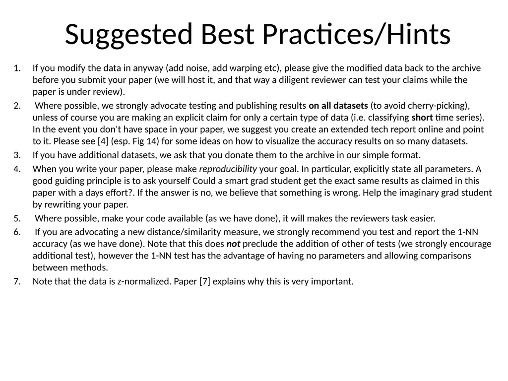 UCR Time Series Classification Archive Please - slide 9 of 14