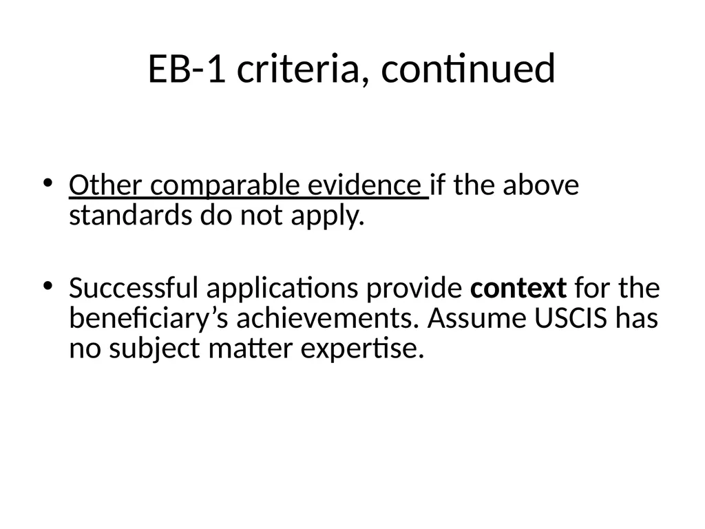 Visa Options for Artists and Professional Workers: - slide 51 of 71
