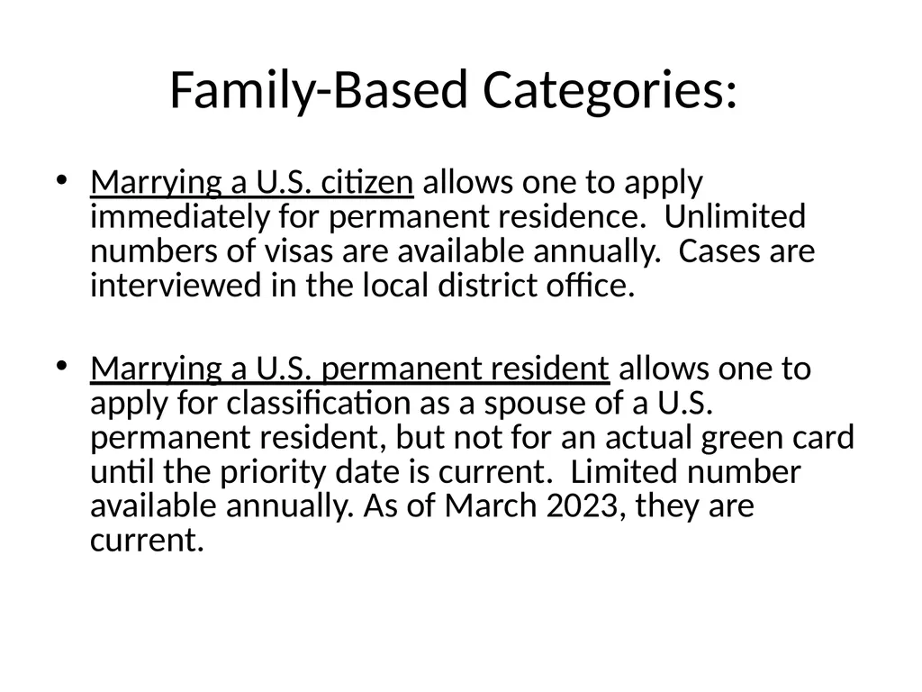 Visa Options for Artists and Professional Workers: - slide 43 of 71