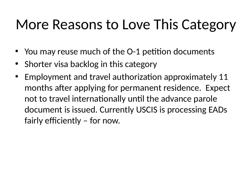 Visa Options for Artists and Professional Workers: - slide 55 of 71