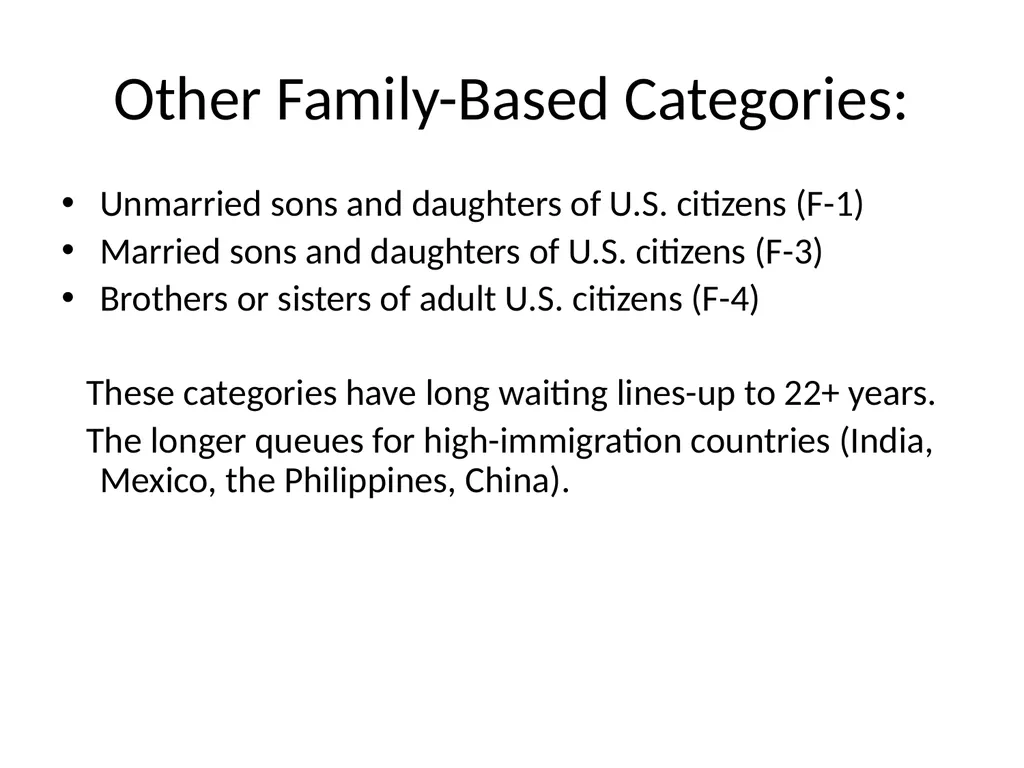 Visa Options for Artists and Professional Workers: - slide 44 of 71